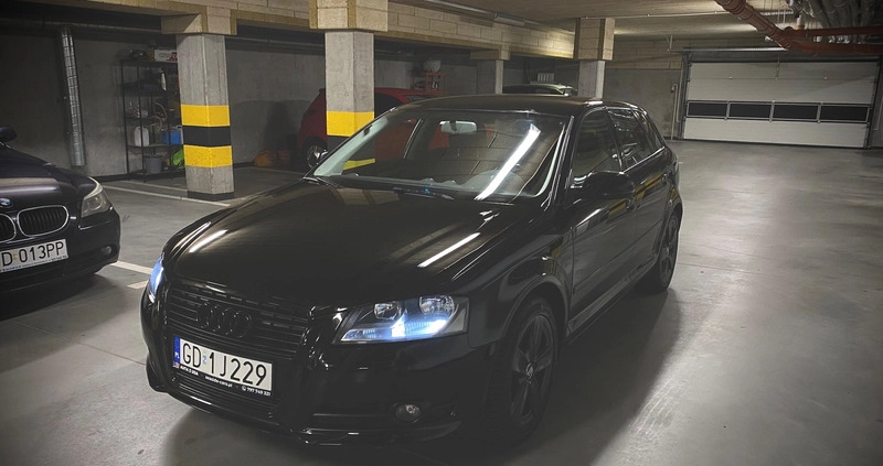 Audi A3 cena 25500 przebieg: 245000, rok produkcji 2010 z Gdańsk małe 667